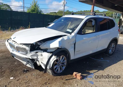 2014 BMW X3 xDrive28I from USA, damaged, VIN 5UXWX9C57E0D41924